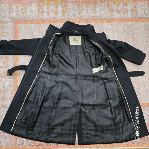 Burberry Women’s Wool Trench Coat – Size UK 6 / US 4 / IT 38 - Picture 7 of 10
